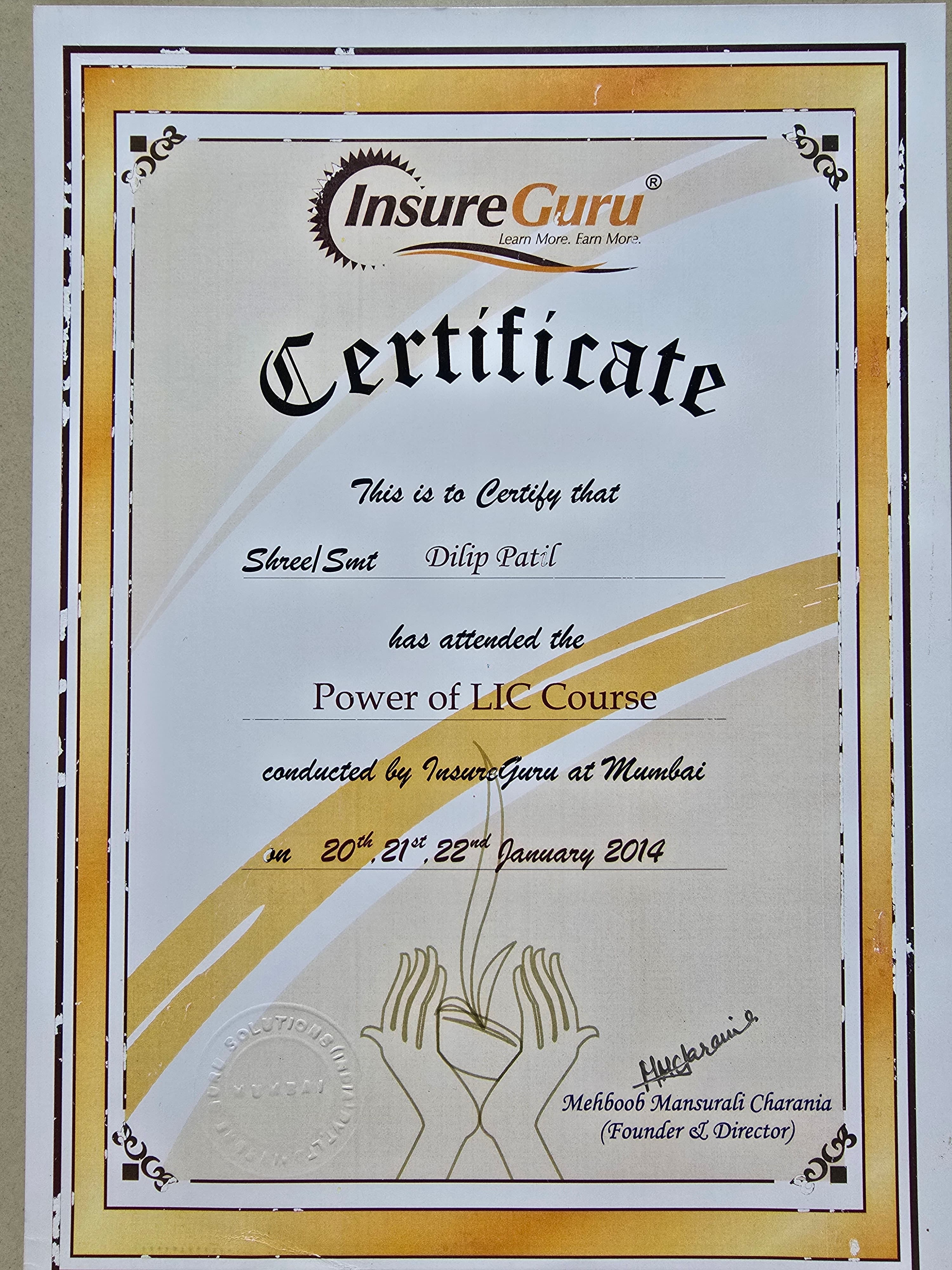 Advanced Financial Advisory Training Certificate #5