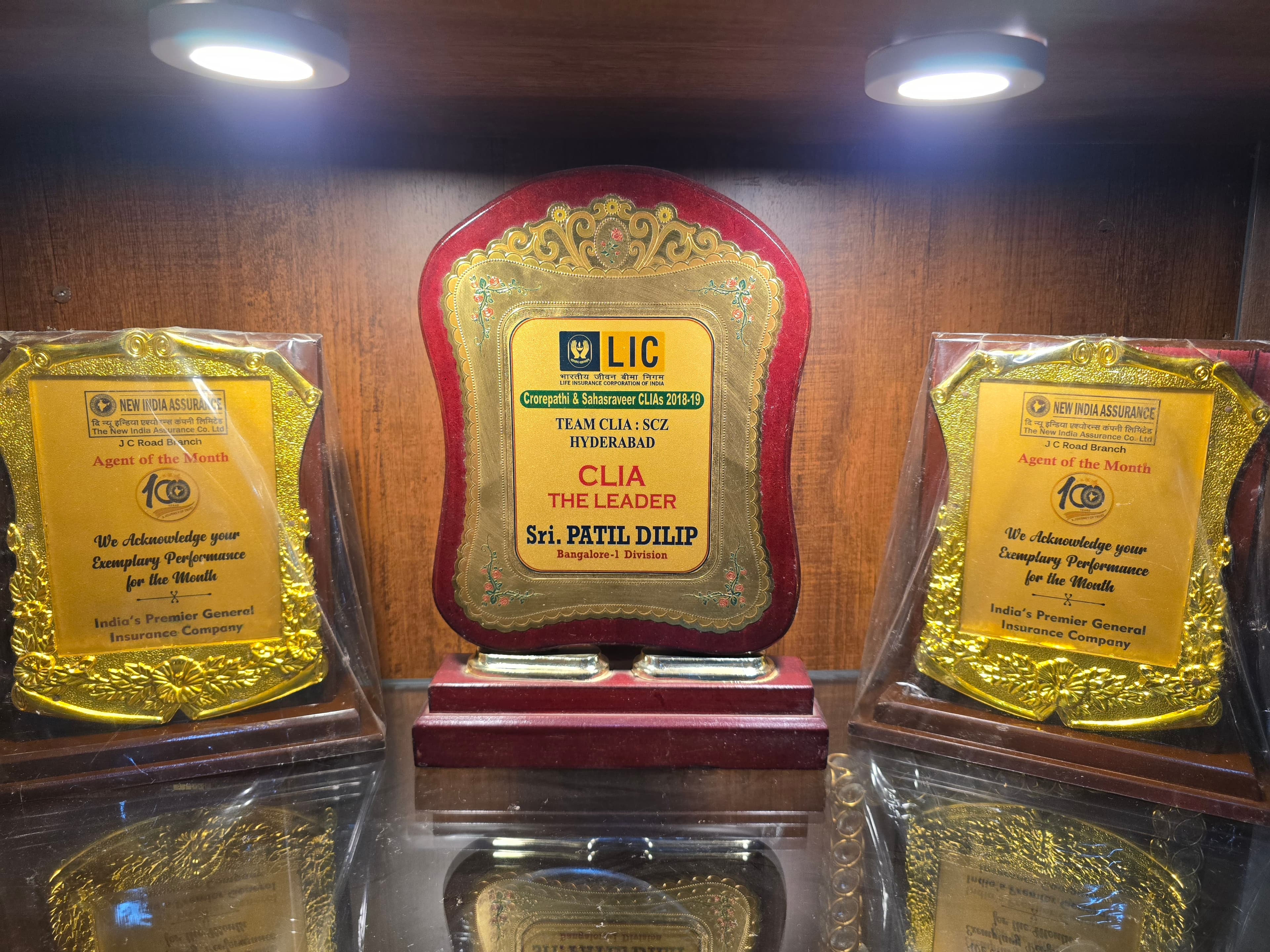 Excellence in Financial Advisory Trophy #1